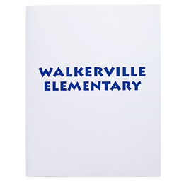 Two-Pocket Folder - One-Color Imprint