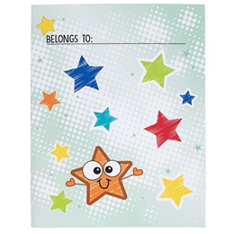 Take Home Homework Folder - Stars