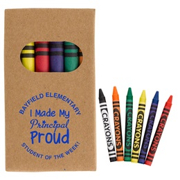 Custom Six-piece Crayon Set