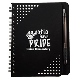 Spiral Notebook and Pen Gift Set