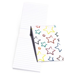 Mini Memo Book - Crayon and Stars