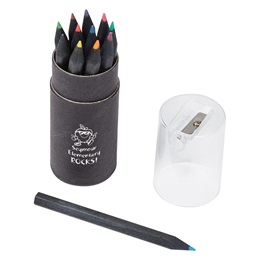 Colored Pencil Custom Set With Sharpener