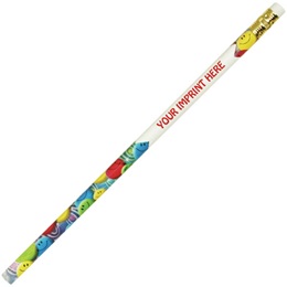 Custom Pencil - Colorful Smiley Faces