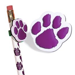 Pencil Topper - Purple Paw