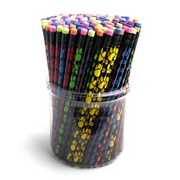 Pencil Tub - Neon Paw
