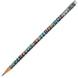 Attendance Pencil - Perfect Attendance Holographic