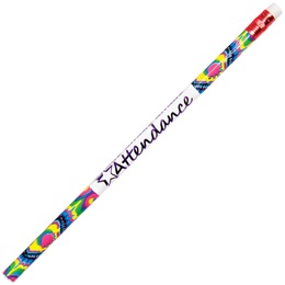 Attendance Pencil - Paint Splatter