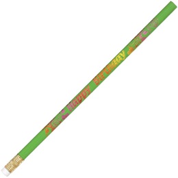 Birthday Pencil -  Holographic Letters Happy Birthday