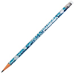 Birthday Pencil - Holographic Happy Birthday From Your Principal