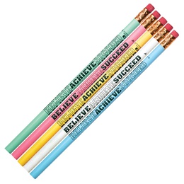 Character Pencil - Believe, Achieve, Succeed