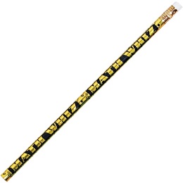 School Subject Pencil - Math Whiz