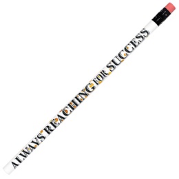 Always Reaching For Success Pencil - Gold Dots