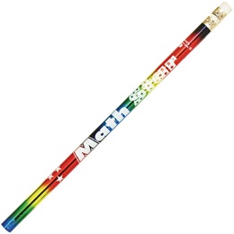 School Subject Pencil - Math Star