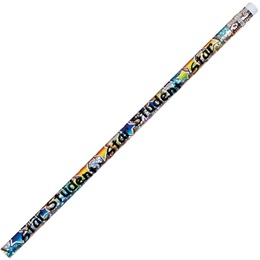 Motivational Pencil - Star Student Colorful Stars
