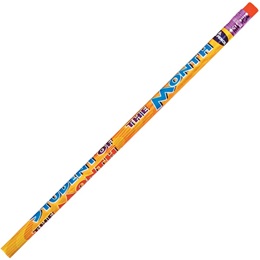 Motivational Pencil -  Student of the Month Yellow Sunshine