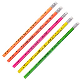 Attendance Pencil - Neon