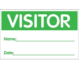 Visitor Stickers