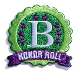 Award Patch - B Honor Roll