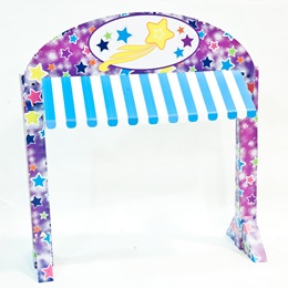 Table Awning Kit - Colorful Stars