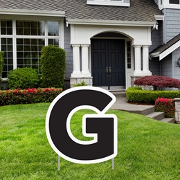 Alphabet Yard Signs - Letter G