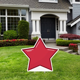 Red Star Yard Signs