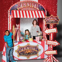 School Carnival Scene