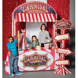 School Carnival Scene - Personalized