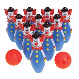 Carnival Clown Bowling Set