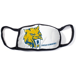 Custom Full-color Face Mask - School Mascot