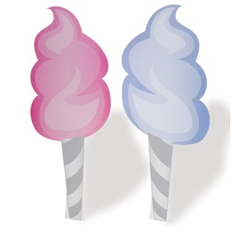 Cotton Candy Standee Set