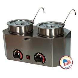 Dual Pro-Deluxe Warmer with Ladles
