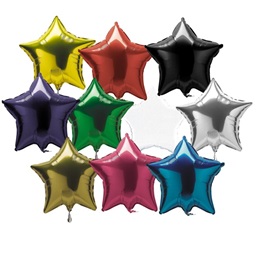 Metallic Star Balloon