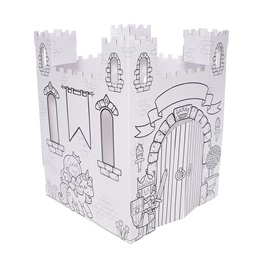 Fairytale Knight Coloring Playhouse Castle Kit