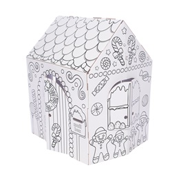 Gingerbread Coloring Playhouse Kit