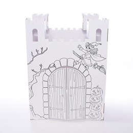 Halloween Coloring Playhouse Castle Kit