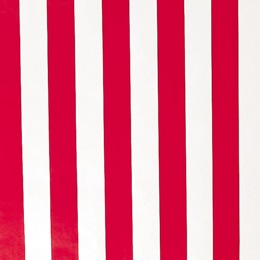 Patterned Decorating Paper - Red and White Stripe