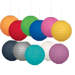 Round Paper Lantern - 10"