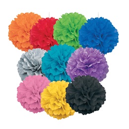 16 in. Floral Tissue Ball