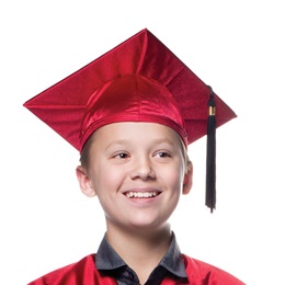Elementary Graduation Cap and Tassel Set - Shiny