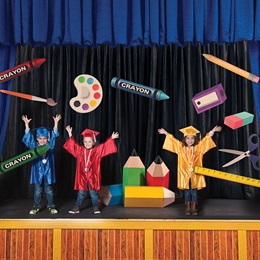 Giant School Cutouts Kit (set of 12)