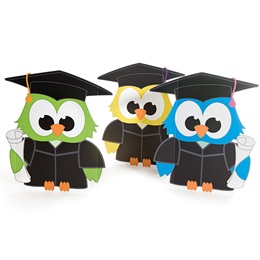 Graduation Owls Stage Prop Kit