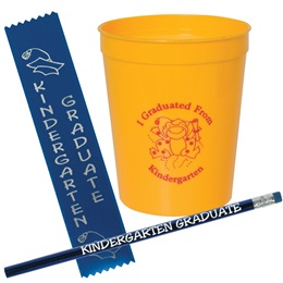 Fun Cup Set - I Graduated From Kindergarten