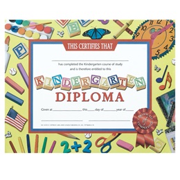 Kindergarten Diploma - School Time
