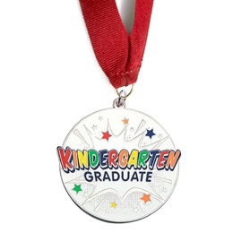 Kindergarten Graduate Superhero Medallion