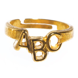 Kindergarten Graduation Ring - ABC