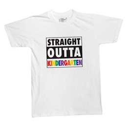 Straight Outta Kindergarten Graduation T-shirt