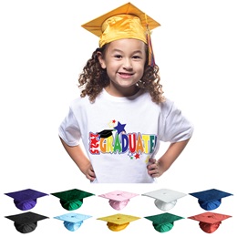 T-Shirt Graduation Set with Shiny Cap