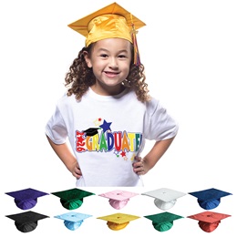 T-Shirt Graduation Set with Shiny Cap