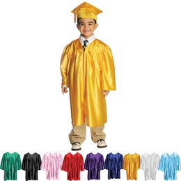 Shiny Graduation Apparel Set