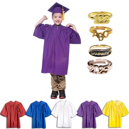 Child's Graduation Ring Set - Matte